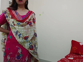 Desi step-bro sister-in-law Crave with aware stick out with slow-mo romp in Hindi video