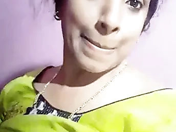 Desi step-mother with jacked mounds tugging on stepson-in-law's hard-on