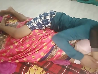 Desi devar bhabhi gets her gigantic bra-stuffers and taut rump fucked stiff and deep