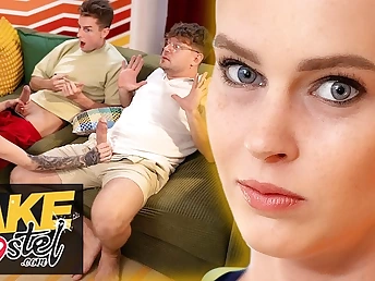 Michael Fly's first-ever time with 2 thick stiffys in a tight gash for a Threeway