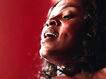 Fantastic African babes Yetide Badaki and Pastel Supernova get tough with American God's Orgy Vignettes