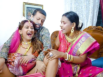 Teen Baurani and Desi Dada's Sasur GONZO Drill: The Ultimate Video with Indian audio