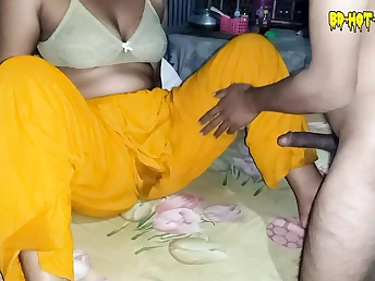 Khushi & her Indian spouse get down and filthy in a nasty drill-jamboree with a humungous ass Desi wifey