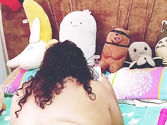Experience the story of Hiyunamei's dearest book with her immense jugs and hairy labia