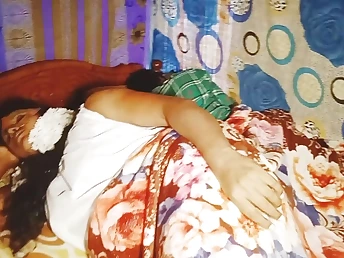 Hot MILF with huge melons and ass gets dirty with her Indian stepparent in HD