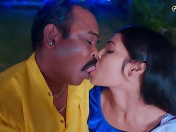 White Goddess and her Indian teenage get down and dirty with elder fellows