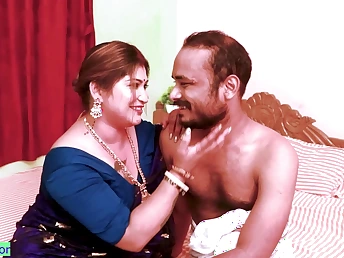 Observe how this buxomy Indian nymph gets boinked rock hard by her poor paramour!