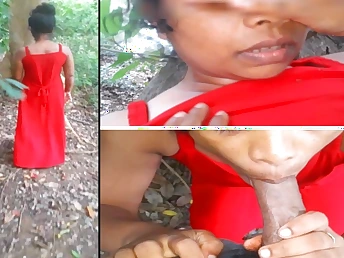 Steamy wifey gets super-naughty in public with rapid Desi bhabhi in JV with wifey