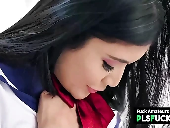 Stepbrother and stepsister Crystal Rush get down and sloppy in a tough intercourse compilation