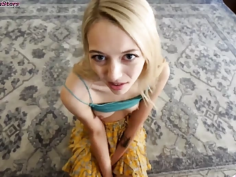 Lily Larimar's step-sista trap - thirsty step-sis gets her rear end-fashion cum shot