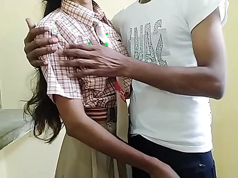 Step sister's Indian university main bangs her nearly rough forest sexcapade