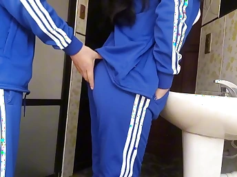 Warm Latina Astrid Appealing gets nasty at hand a fast douche upon will not hear of nasty schoolmate