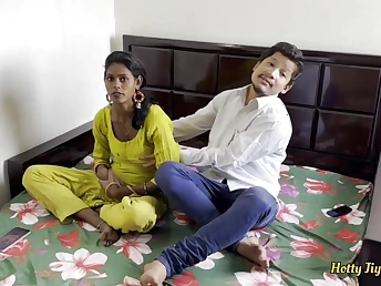 Step wet-nurse seduces Indian boyfriend & fucks hard not far from homemade video