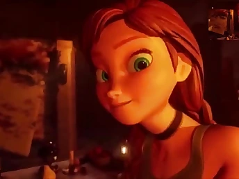 Anna's Secret: Hot Redhead Gets Her Asshole Pounded and Covered in Cum