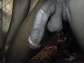 Komfamx dominates with say no to frowardness and hands, taking a monumental BBC in nine inches of say no to disastrous pussy