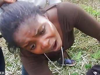 Ebony adulterated in the dark and pounded apart from BF's hard cock