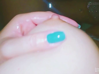 Witness this petite Chinese nubile get her cock-squeezing twat smashed by Dinky Breasts and Dips Dinky Bosoms in a dorm affair