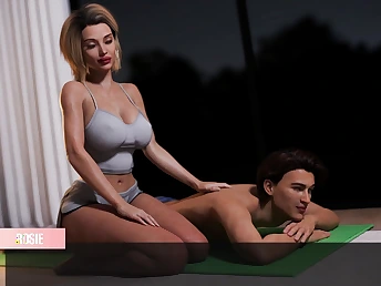 Step-mom with huge tits gives wreck off massage to her abysmal son - 3D animated porn with COUGAR Distress