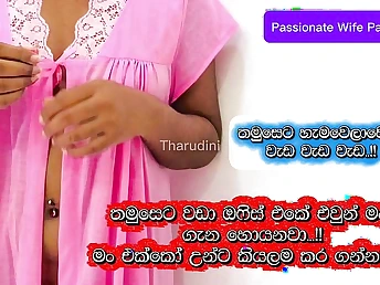 Sri Lankan Cuckold wifey Tharudini gets her juicy pussy pounded and her big pain in the neck lip with jizz