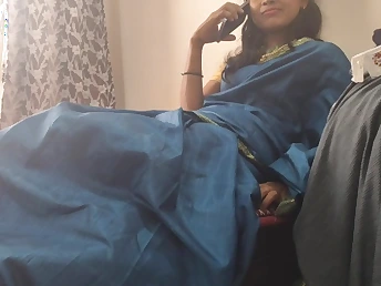 Mumbai ashu, the maid, disrobes saree & gets say no to cunt pulverized by village stud