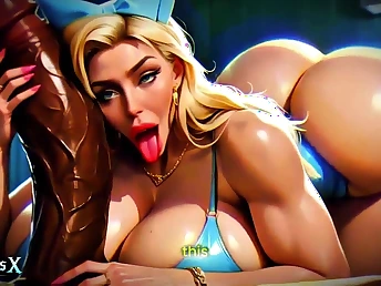 Safe keeping Inner Monologue begs for a BBC in her throat - Dirty Talking hentai
