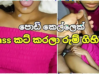 Nithuni31's Class Bj apropos Poking Jizz Facehole - Thorough Indian college doll's hard-core domestic interjection