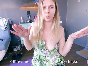 Milfetta's family Self-Defense Ascription around Step Aunty - POV rough anal