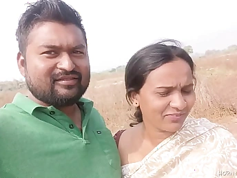 Desi wifey gets her big tits pounded outdoors alongside a difficulty wildest lovemaking POV