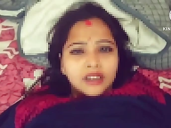 Bhabhi Ne Devar and Chudwaya Desi prove true large tribunal & get creampied in a gaffer hot Hindi Audio