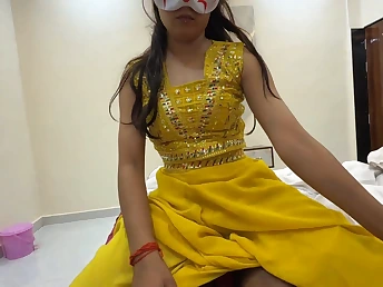 Indian step-sister-in-law gets her throat crammed with step-step-brother's bbc while he films her