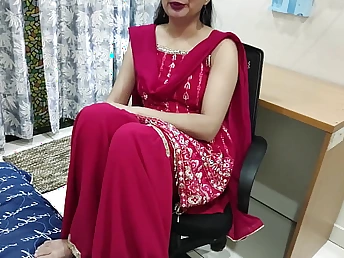 Desi bhabhi devar gets her penurious pussy stretched by step-brother-in-law's manstick after a long time he watches