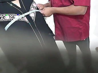 Tanya Bhabhi & Bulldick measure hijab-wearing woman with lavish mounds