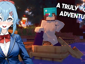 Observe Jenks & I get crazier with minecraft - see me get my giant fun bags and donk ruined alongside this insatiable manga porn!