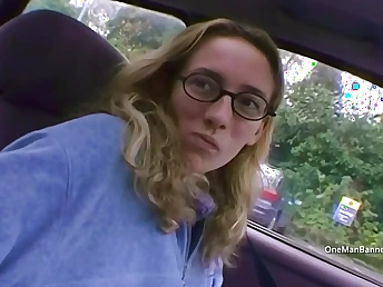 Tracy Williams gets her cock-squeezing butt banged rock-hard with the addition of takes a seething flow on her glasses