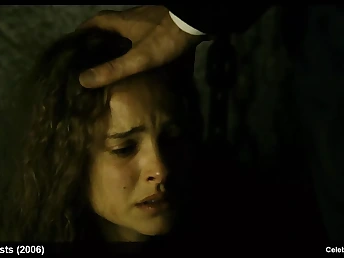 Witness Natalie Portman's all-bare sequence, alongside English, featuring her stellar bounteous orbs with the addition of cock-squeezing figure!