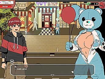 Taboo Anime porn Game: Indian Yoga Instructor Caresses Her Buxomy Large letter and Pops