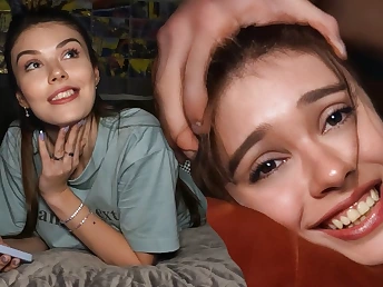 Alice, Queen Alice & Martin Spell take turns insusceptible to a huge fuck-stick in their dorm