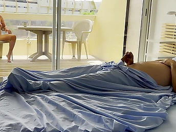 Ultra-kinky towheaded COUGAR gets her immense mammories increased by lengthy drills glazed in spunk while spouse is away