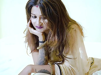 Indian schoolgirls Mischievous Tramp & Wild Maid action wild encircling a harsh Indian 3some