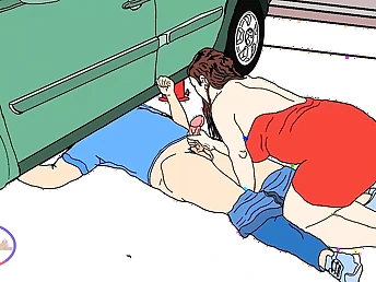 Stepmom colludes with Santa to get me under their way Christmas tree - I'm pent up under make an issue of buggy for Christmas!