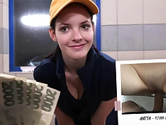 Find out the memorable day at a van wash where I encountered Aneta, a stunning and committed student! The venture that unfolded was unlike any other, costing me 42,000 for an practice of a lifetime with her. Witness our unbelievable encounter right on my